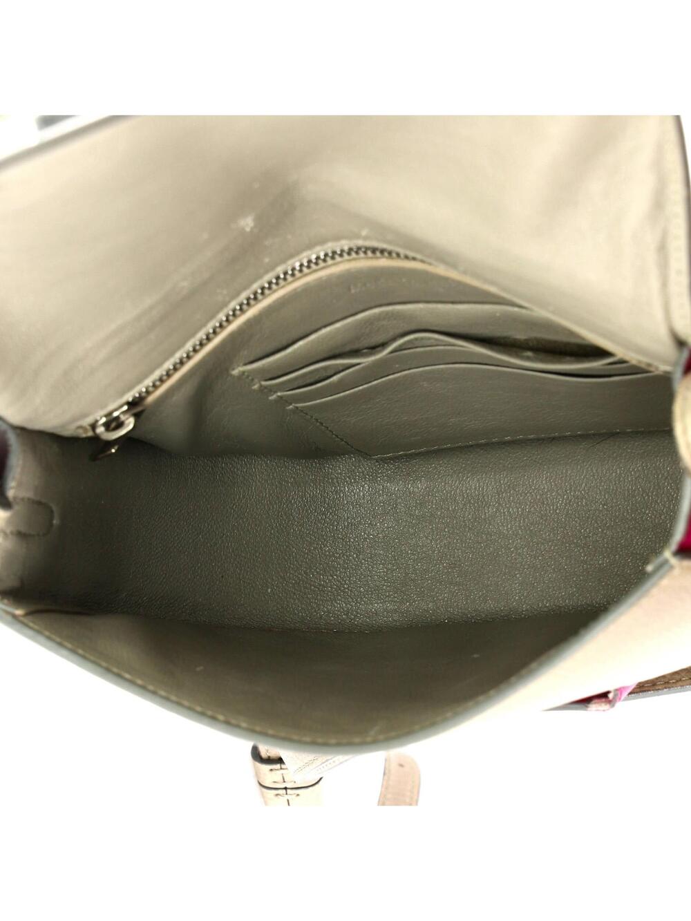 Celine Trotteur Crossbody Bag Grainy #240349C92B - Picture 5 of 8